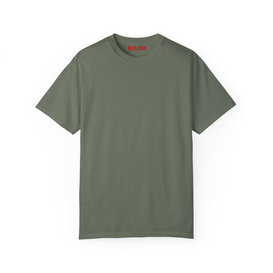 Olive Basic Oversized Tee