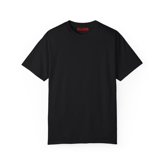 Black-Unisex oversized basic tee