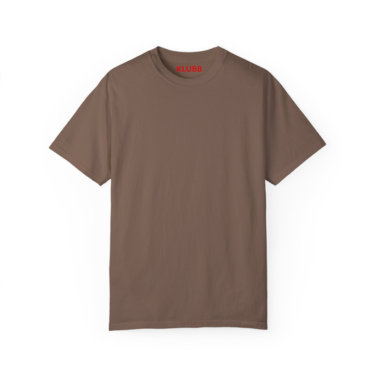 Brown Basic Oversized Tee